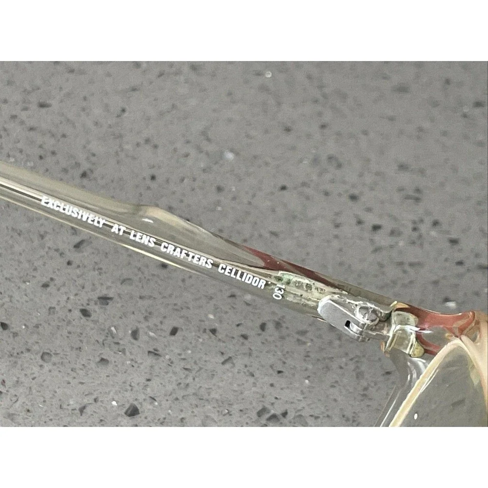ARPEGGIOS SEASONS II SUMMER LENSCRAFTERS CELLIDOR EYEGLASS FRAMES ONLY 54-16-130